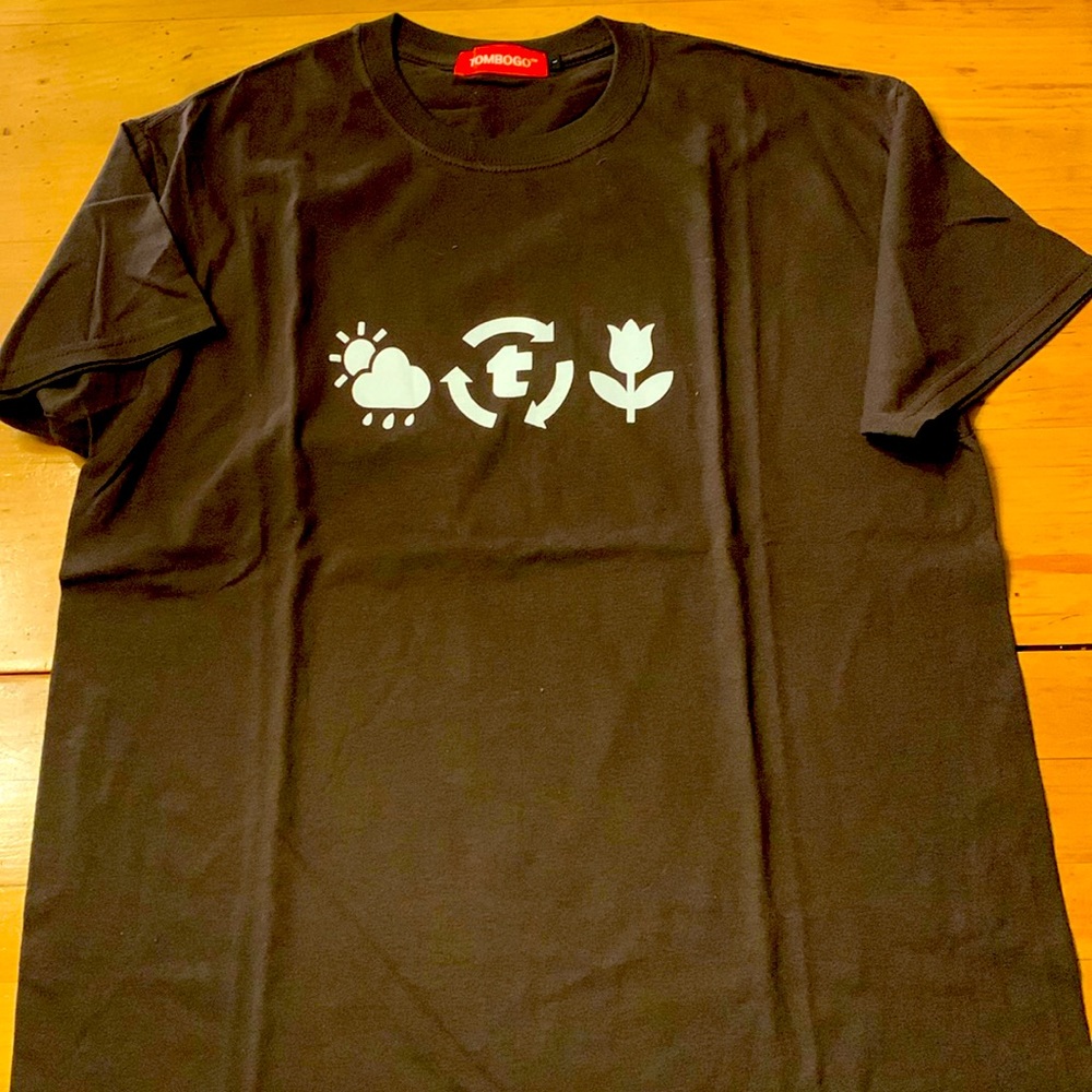 NWOT- Tombogo Tee- Brown- Large